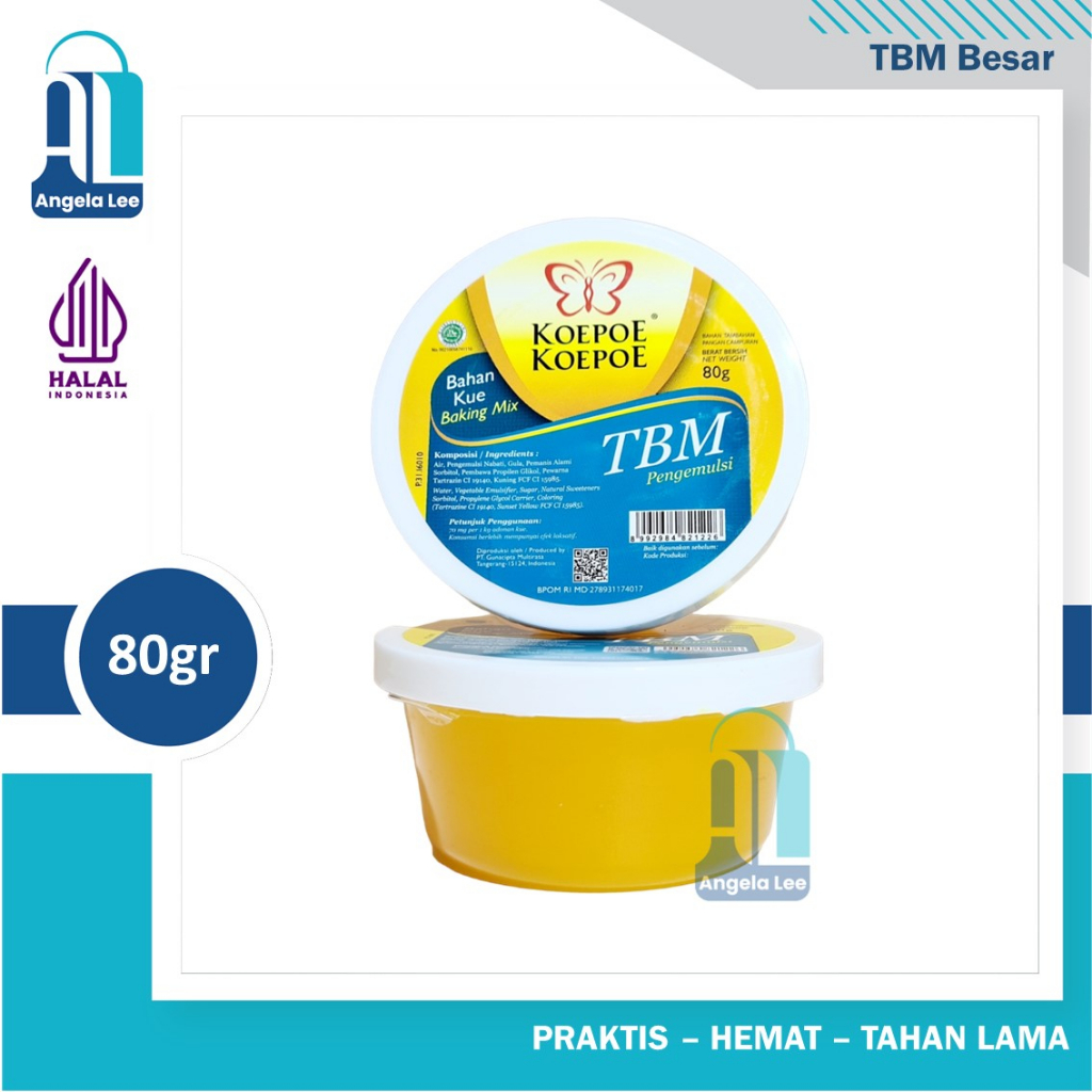 Koepoe Koepoe Ovalett TBM SP Pengemulsi Pelembut Cake Emulsifier Besar