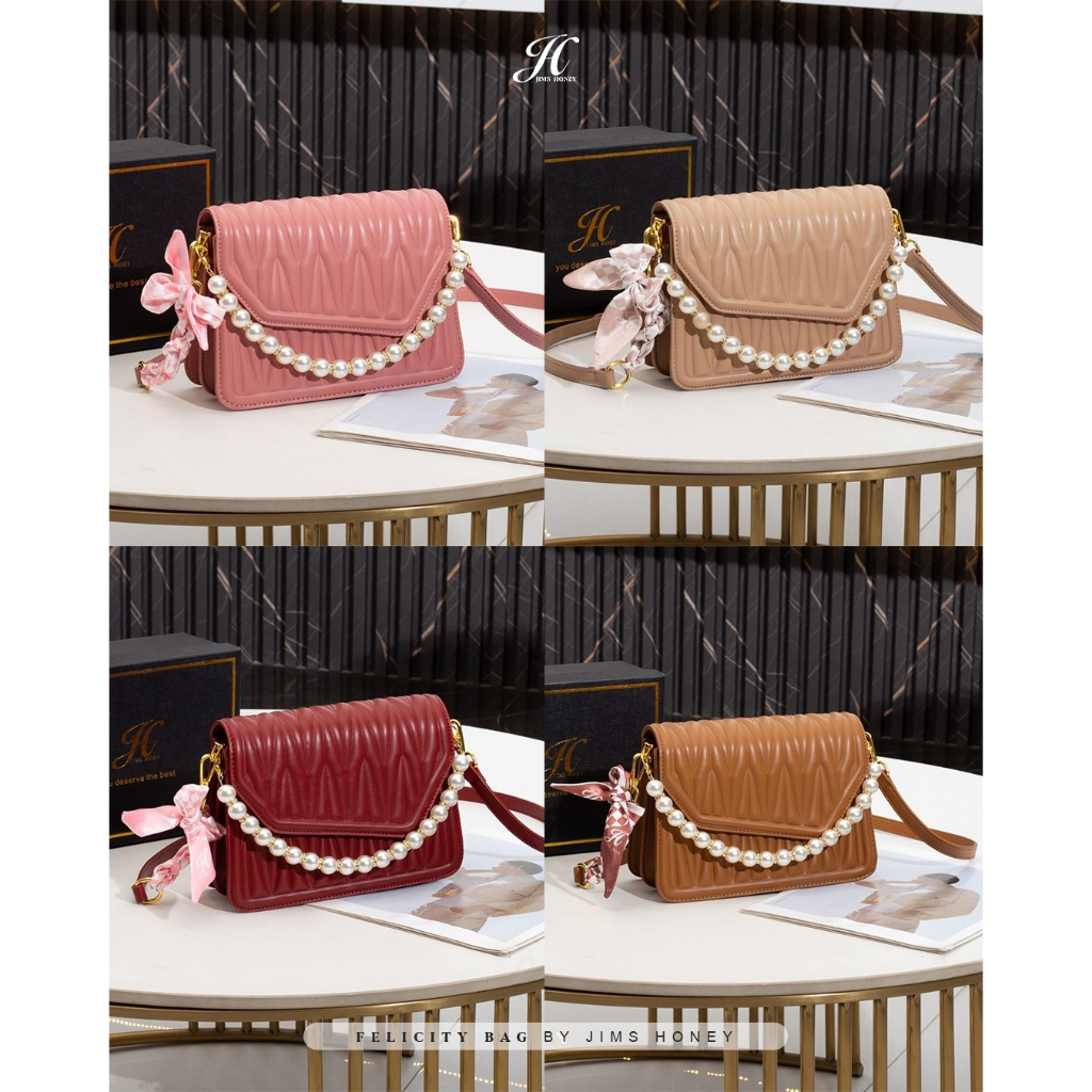 Felicity Bag Jims Honey Original Tas Selempang Wanita Trendy Fashion