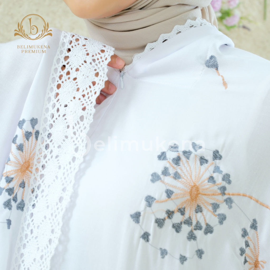 Mukena Dewasa Rayon Bordir 2in1 Fayola