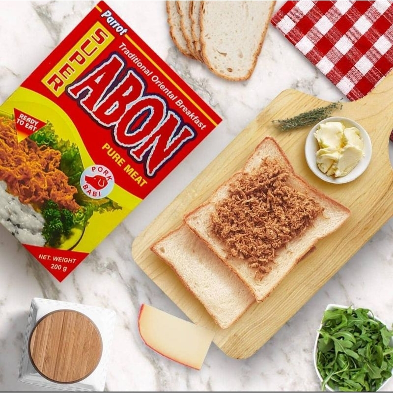 

2Xbtygneal Sakha Snack ) Lumi - Abon Babi Krispi Parrot 200 Gr Pure Meat Floss Non-Halal