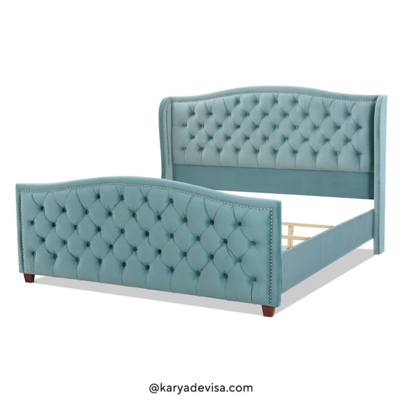 bench made home sofa bed / dipan hijau minimalis untuk kamar tidur ruangan anak
