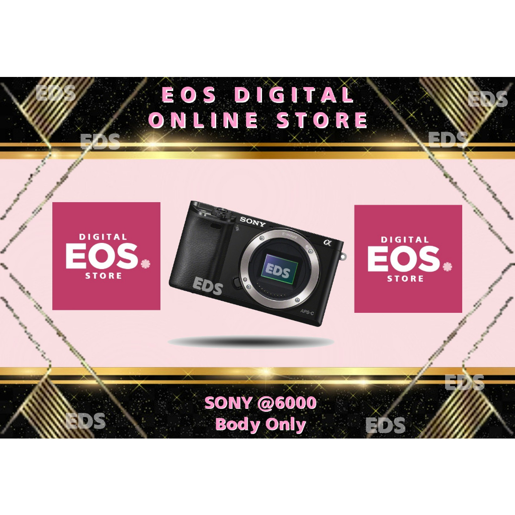 Kamera sony alpha 6000 body only / Sony A6000 body only Kamera digital kamera mirrorless (ORI)