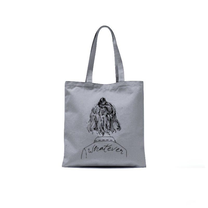 Agatha Olshop - Whatever Tas Tote Bag Wanita Resleting