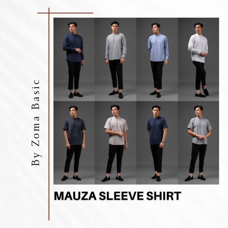 MAUZA SLEEVE SHIRT BY ZOMA BASIC [HEYMALE.ID]