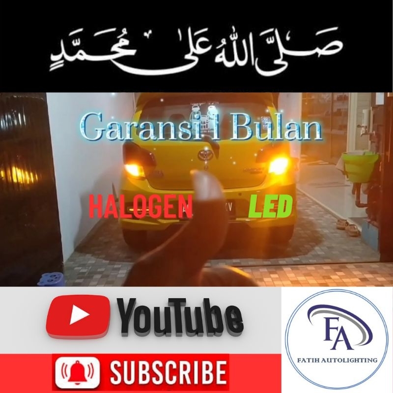 1 Bulan Garansi Sepasang Lampu LED Mobil Sein T20 Super Terang Canbus 7440 Bukan Bohlam Dop Aes Vahi