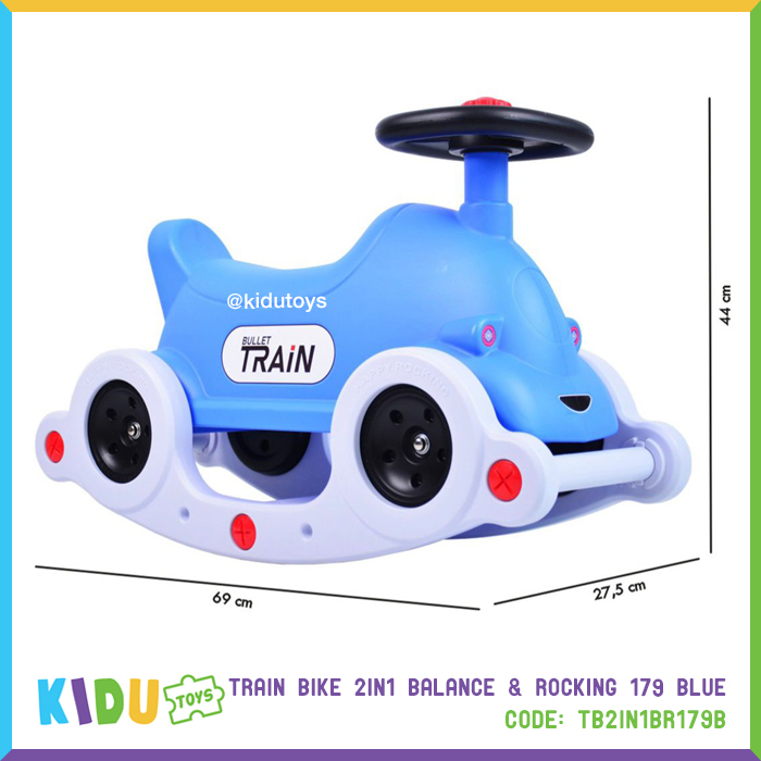 Mainan Sepeda Anak Train Bike 180 Kidu Toys