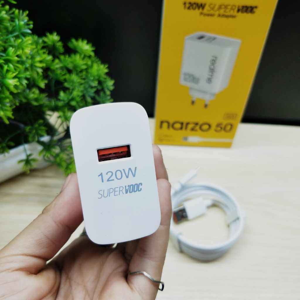 Charger Cas Carger Casan Realme Narzo 50 120w Fast Charging MICRO DAN TYPE C by.sultan