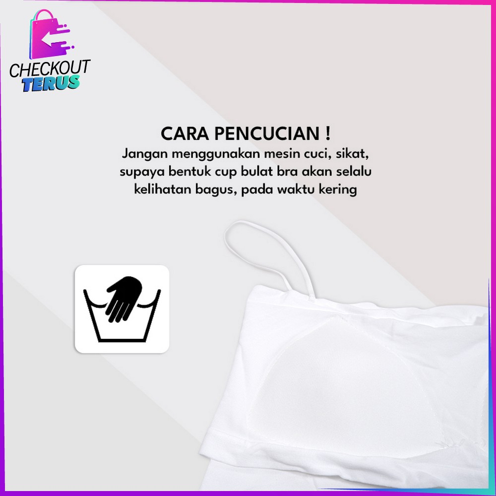 CT P263 Tank Top Crop Tali Spagheti Tanpa Lengan Basic Tanktop Pakaian Dalam Polos Wanita Sleeveless Top Fashion