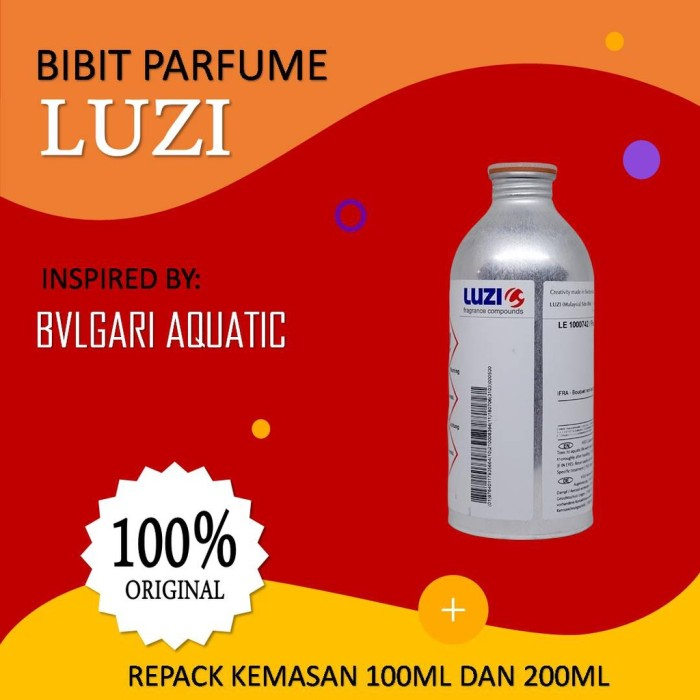 Bibit Parfum Luzi AQUATIC Searah dengan Bulgari Aquatic