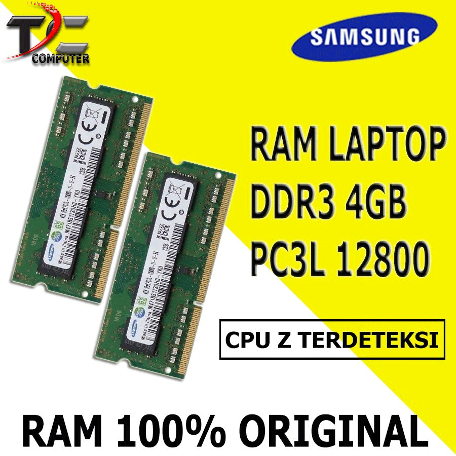 RAM laptop / SODIMM DDR3 4GB PC3L-12800