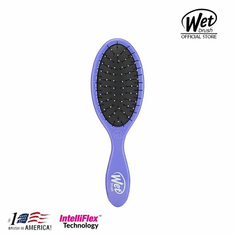 Original Wet Bruah Custom Care Thin Purple - Sisir Anti Kusut