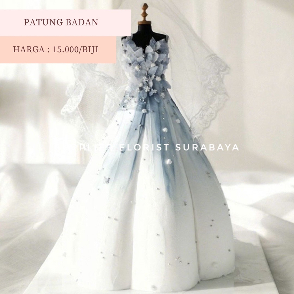 MANEKIN PATUNG BADAN PEREMPUAN CEWEK WANITA MODEL DISPLAY BAJU BONEKA DEKORASI KUE TART BIRTHDAY CAKE PEMBENTUK GAUN UNTUK KUE TART BRIDAL BRIDE WEDDING CAKE WEDDING GOWN GAUN PERNIKAHAN NIKAH KAWIN BRIDAL SHOWER