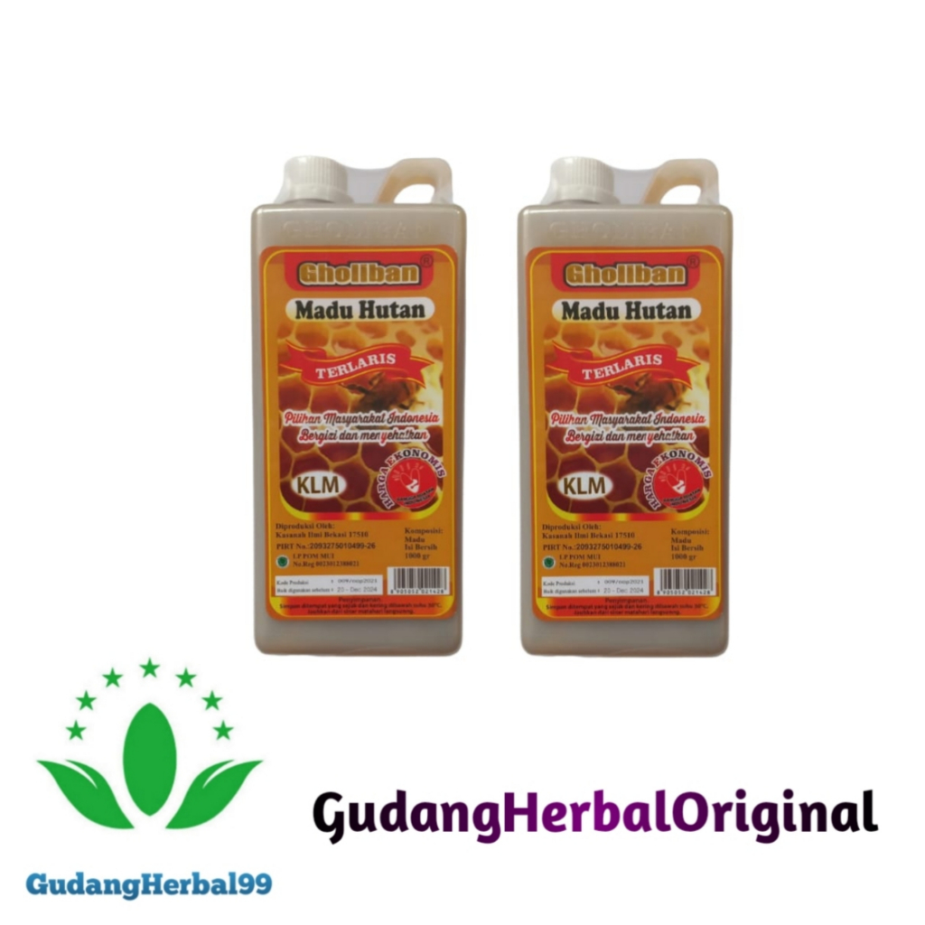 

Madu Hutan ASli - Madu Hutan GHoliban Kalimantan 1 KG Embos KLM