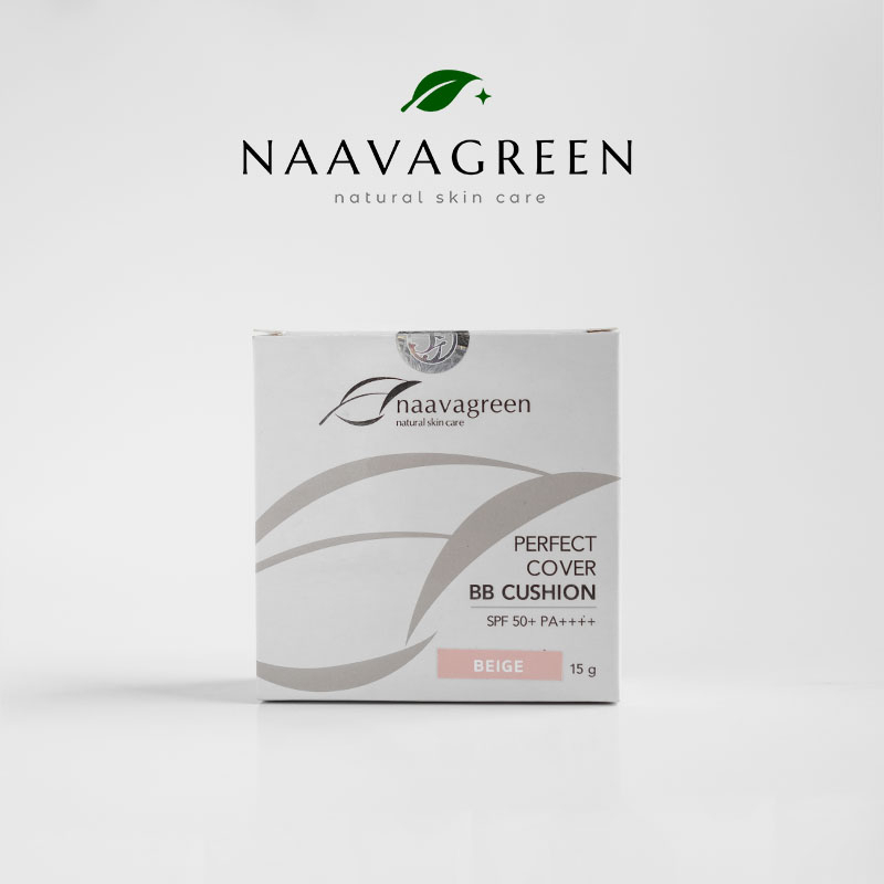 100% ORIGINAL NAAVAGREEN PERFECT COVER BB CUSHION- BB CUSHION NAVAGREEN