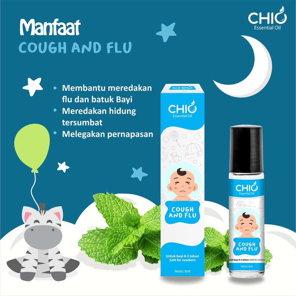 Chio Roll On Kemasan Lama Baby Essential Oil Baby and kid - Chio Roll On Baby Kemasan Lama