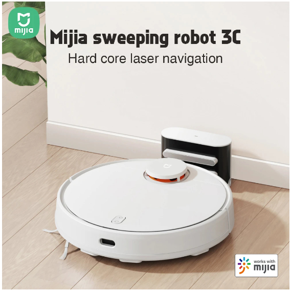 Vacuum Cleaner Robot 3C Robot Sapu Otomatis Pembersih Lantai Penyedot Debu Lantai