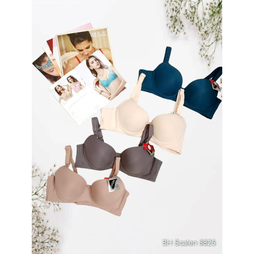 bra kawat jumbo | bh scalen 8825 | kait 3 | cup D | size 36 - 42