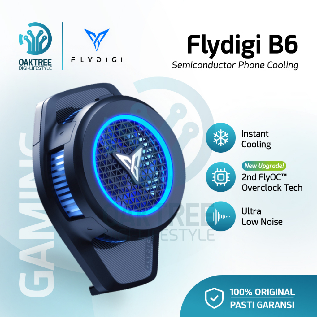 Flydigi B6 Fan Cooler Radiator Pendingin HP Cooling Fan gaming