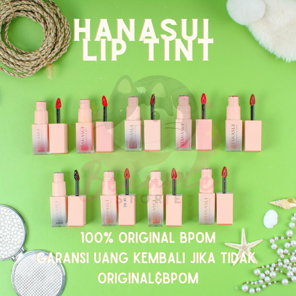 HANASUI Tintdorable Lip Stain | Tint Liptint Lipstain Lip Tint