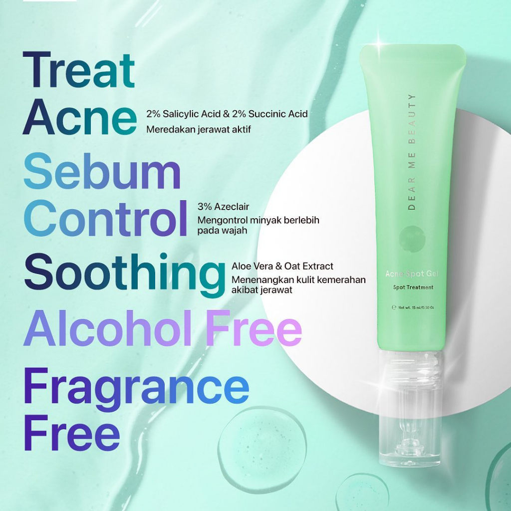 Dear Me Beauty Acne Spot Gel Obat Totol Jerawat | Obat Jerawat Acne Spot Dearme