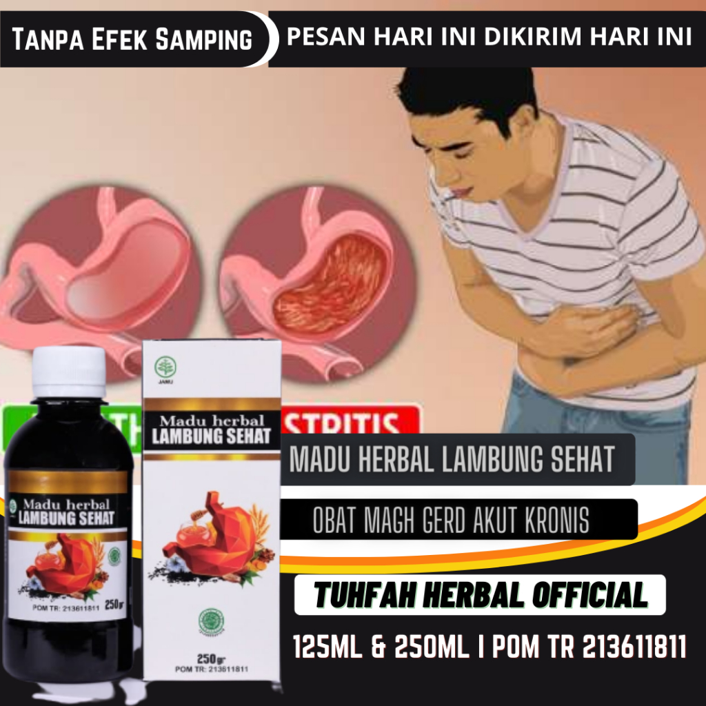 Obat Asam Lambung Tinggi Kronis dan Gerd, Maag Kronis, Nyeri Ulu Hati, Nyeri Dada, Sesak Nafas, Rada