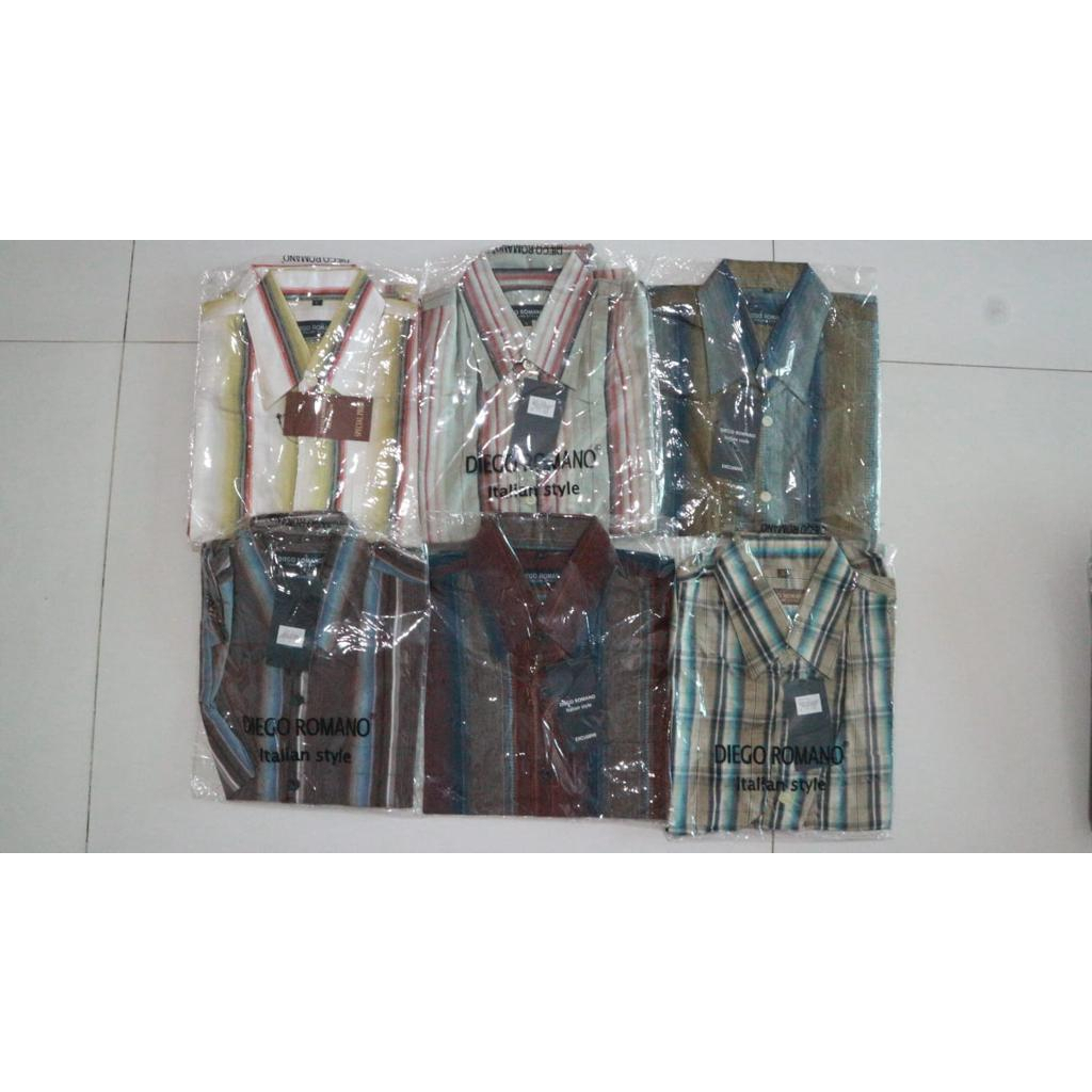 kemeja pria kemeja pria motif garis kemeja motif kotak