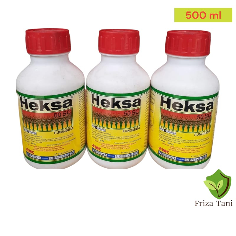 Fungisida Heksa 50SC 500ml / Obat Anti Jamur Padi Jagung dll/ Obat Fungsida/ Obat Fungsida murah