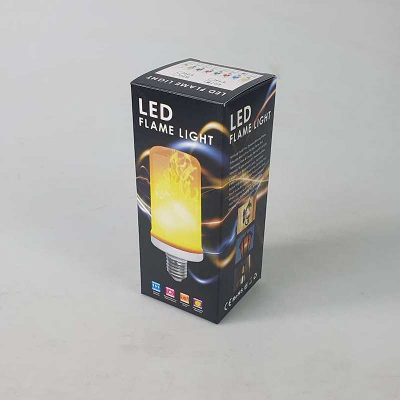 Lampu Bohlam LED Api Obor Flickering Flame Light E27 Blue Light 9W Lampu Hias Unik Efek Api Berkualitas