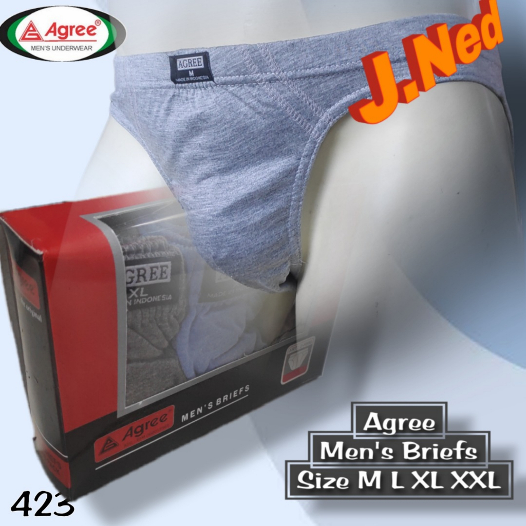 J423T HARGA 3 PCS Celana Dalam Pria  Cd Pria  Agree