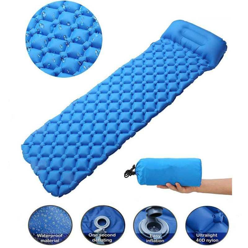 Sleeping pad - matras angin camping - kasur angin camping - kasur tiup - sleping pad - sleeping pad 