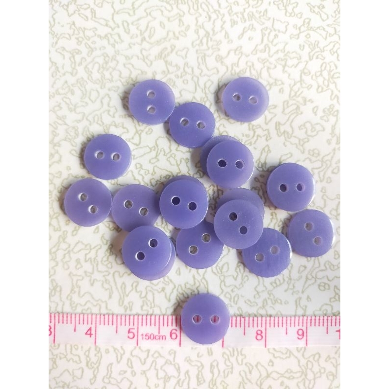 (144 biji) Sunflower Kancing Baju Kemeja 2 Lubang 12 mm