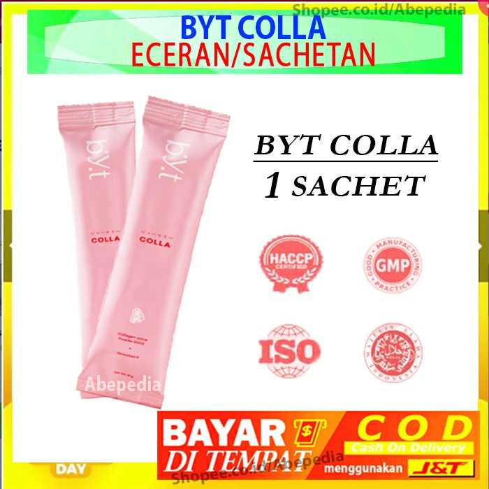 BYT COLLA 1 Sachet Minuman Collagen Tripeptide