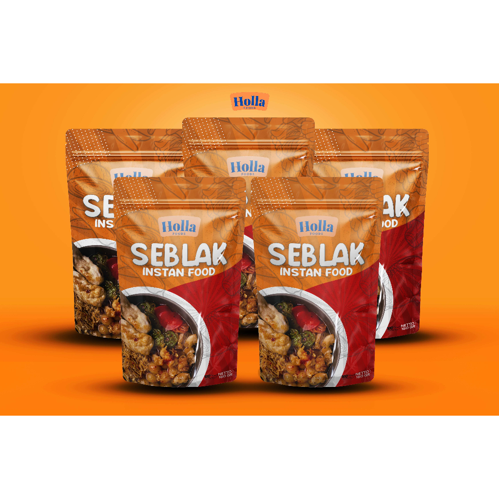 

Holla Foods Seblak Instant Viral (180gr) - Paket 5pcs