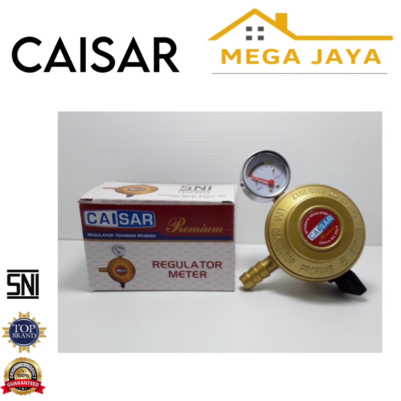 CAISAR 7369 REGULATOR GAS TEKANAN RENDAH METER LPG