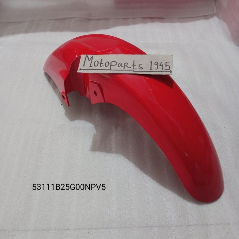 SPAKBOR DEPAN SATRIA FU 150 MERAH ORI SGP