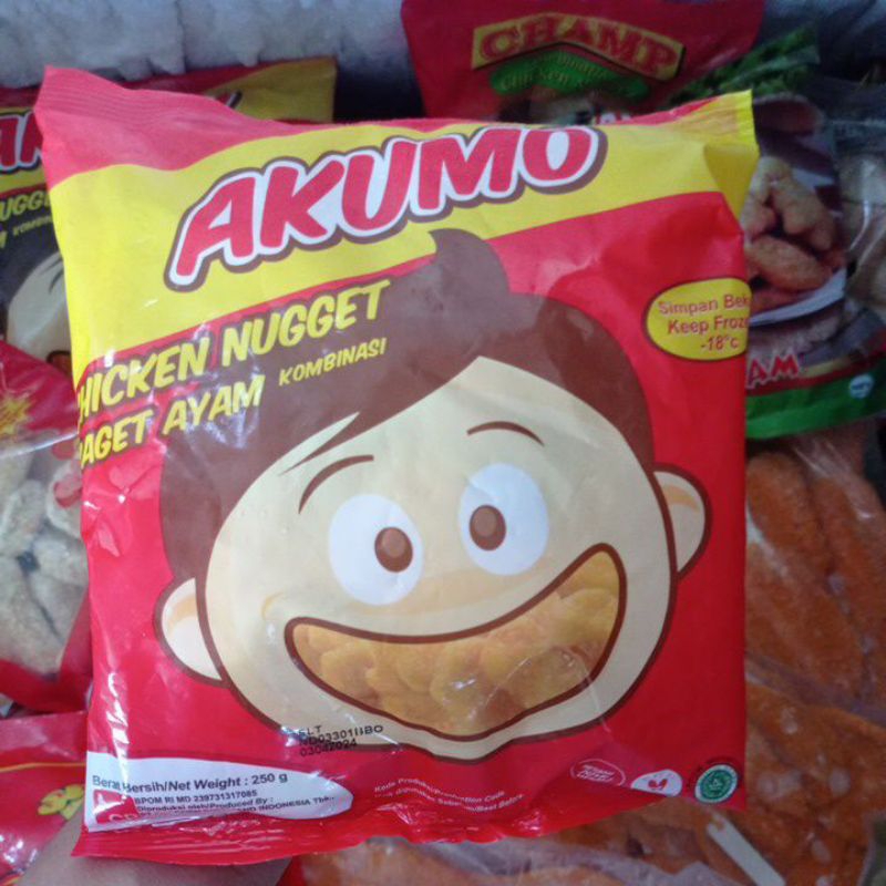 

Akumo nugget ayam 250gr