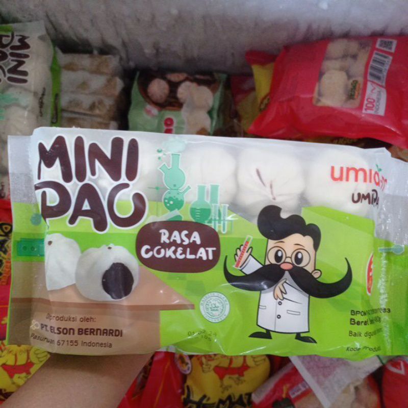 

mini pao UMIAMI Coklat 480gr isi 30