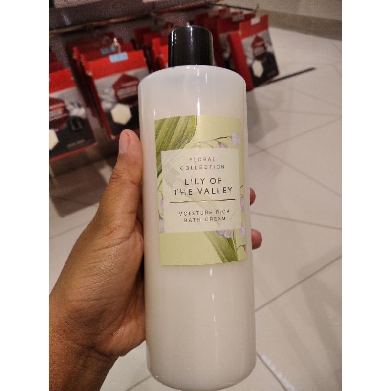 MARKS & SPENCER BATH CREAM LILY OF THE VALLEY NEAR EXP