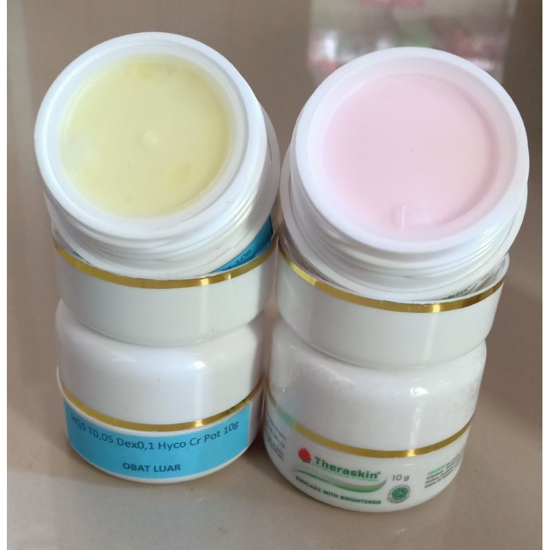 CREAM SIANG MALAM GLOWING THERASKIN