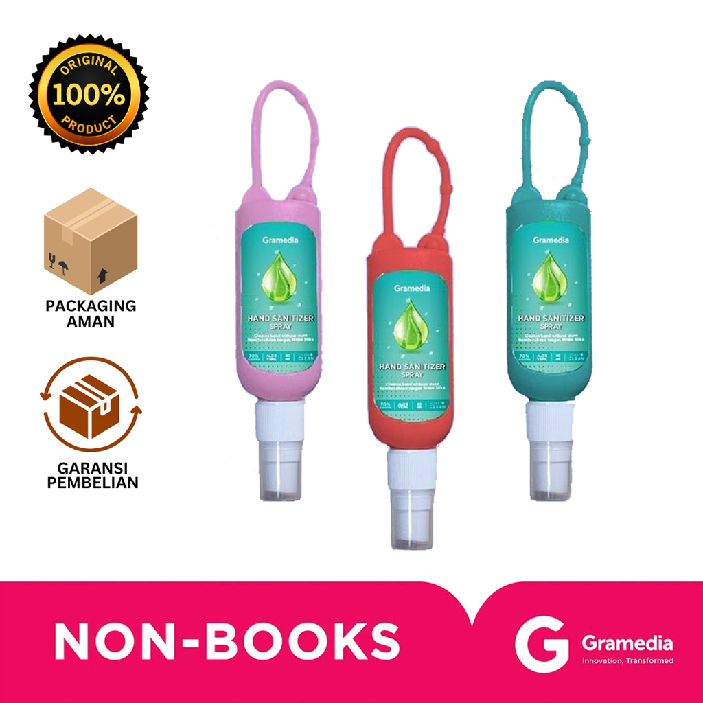 Gramedia Bali - Gramedia Hand Sanitizer Aloe Vera 60 ML Silicon