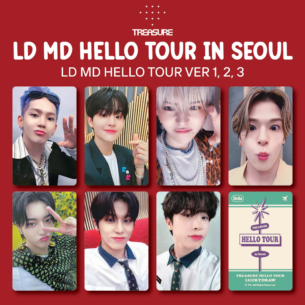 [REPLIKA] TREASURE - LD MD HELLO TOUR in SEOUL