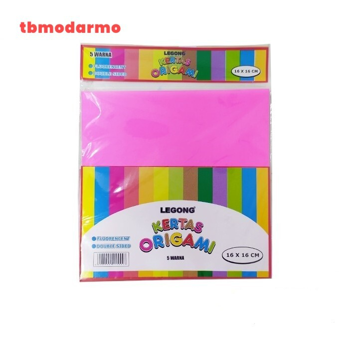 Tbmo Kertas Origami Legong 10 Colour Df Hanger 16X16 / Kertas Lipat