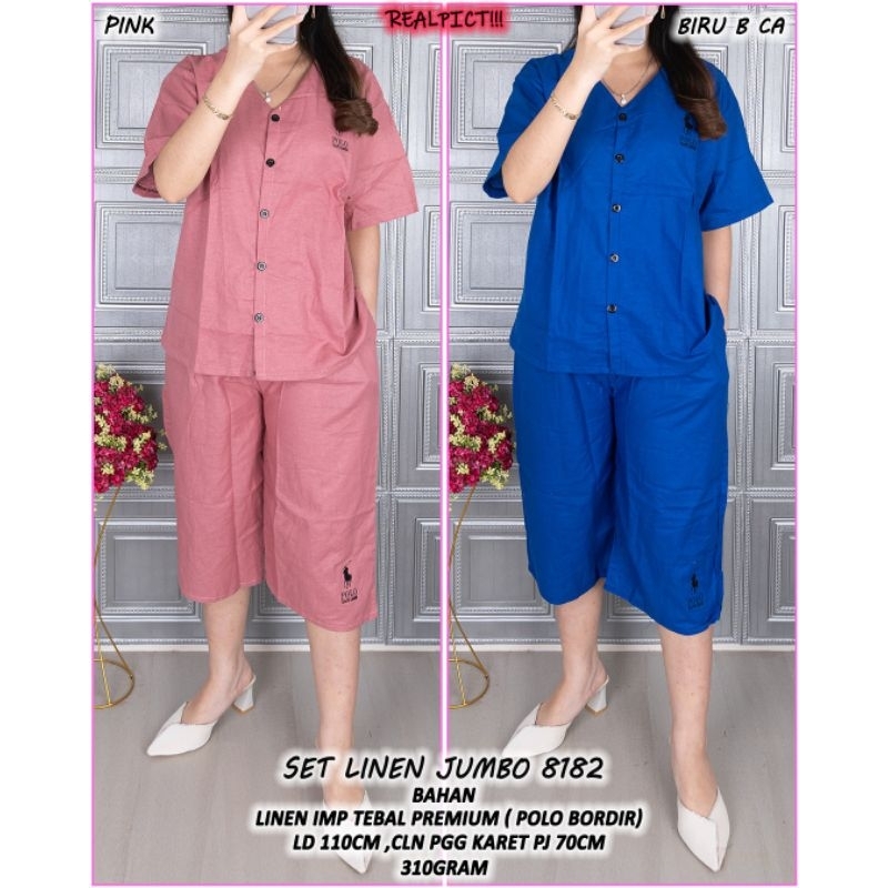 SET LINEN JUMBO 8182