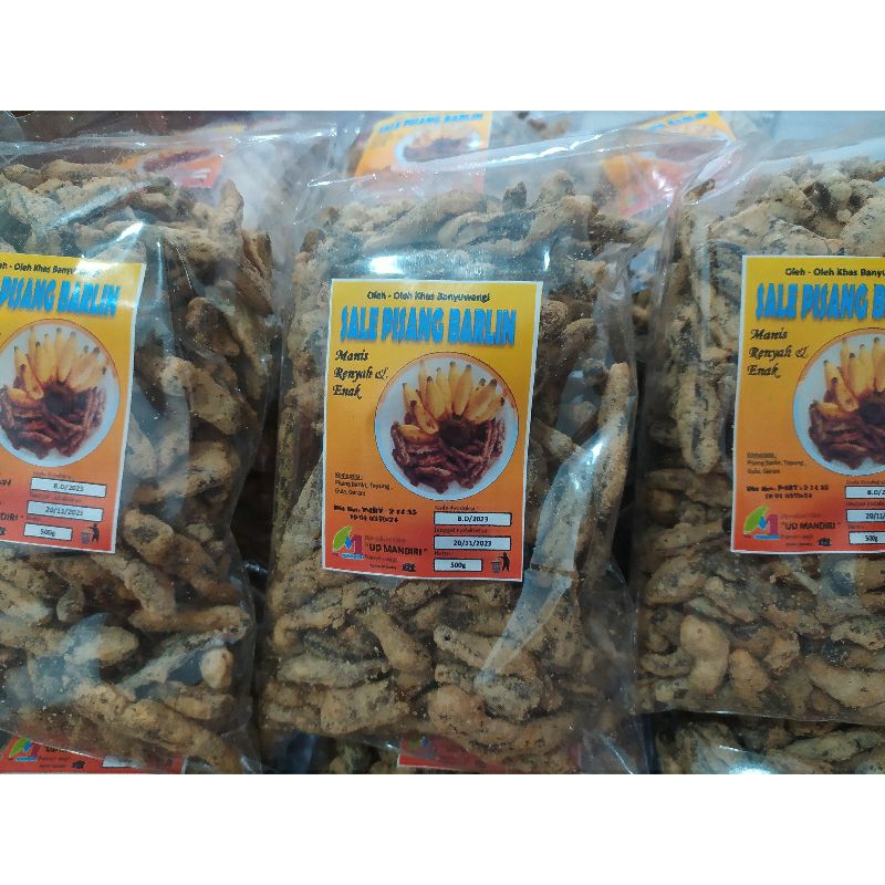 

Sale Pisang Barlin Oleh-Oleh Khas Banyuwangi Murah Berat 250 gram