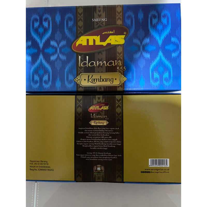Sarung Atlas idaman motif BHS