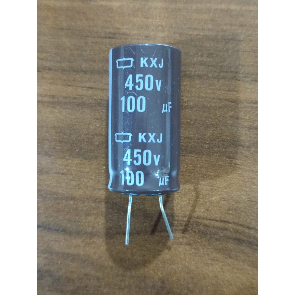 Kapasitor Capacitor ELCO 100uf 450v / 100 uf 450 v / 100uf/450v Elko 100uF 450V