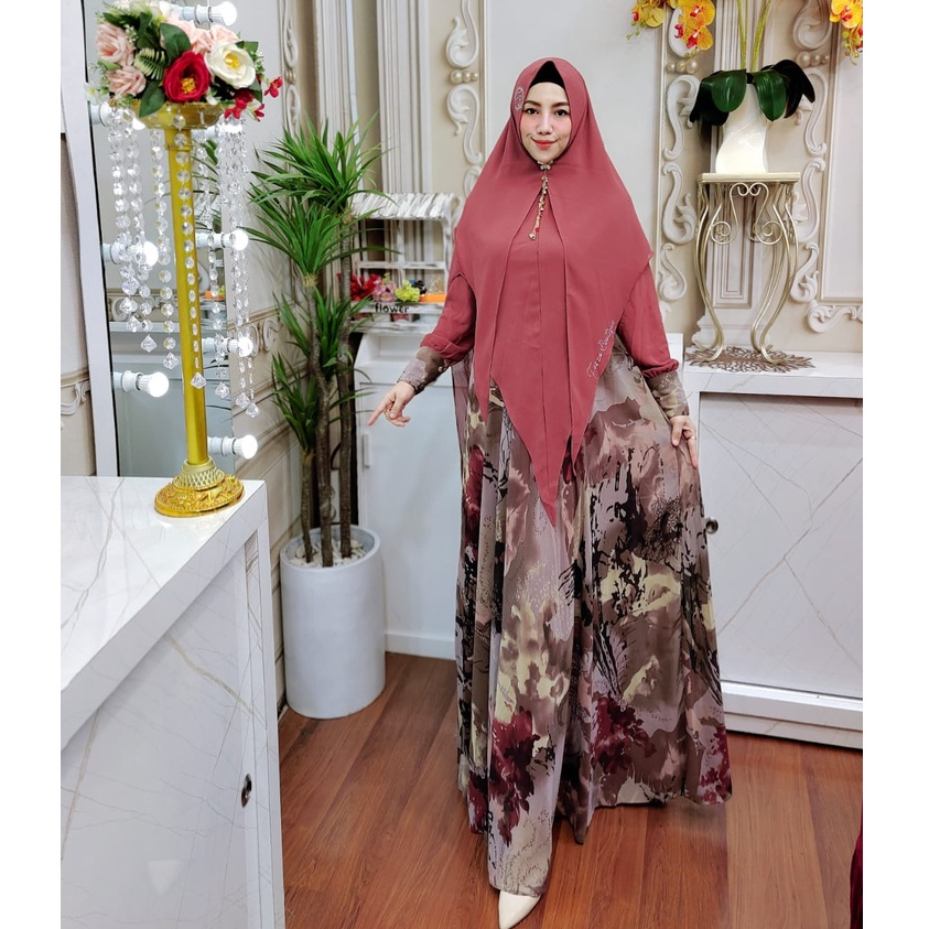 Dania syari gamis syari ori by Fazza Boutique
