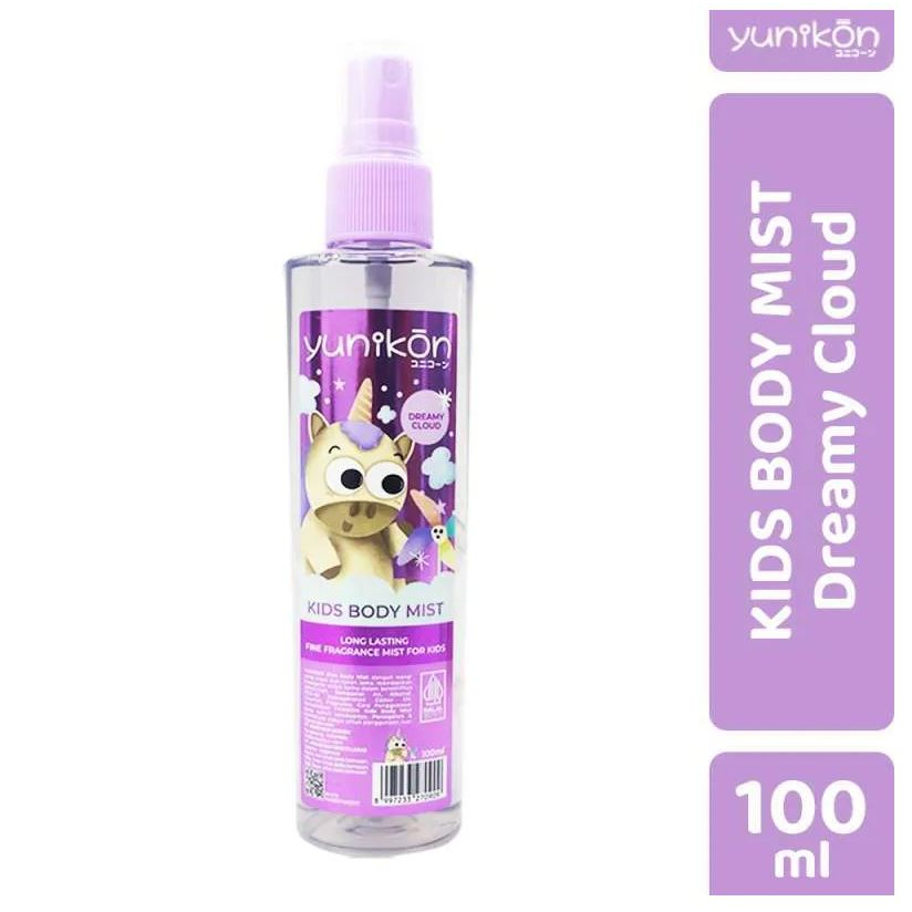 Yunikon Kids Body Mist Purple 100ml Dreamy Cloud