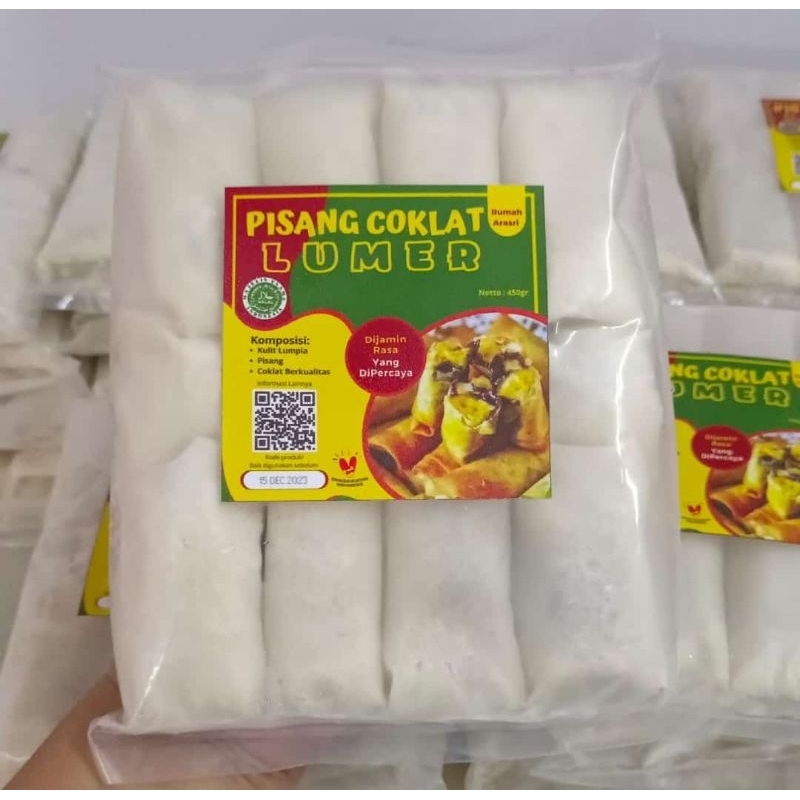 

Pisang Coklat Lumer isi 10