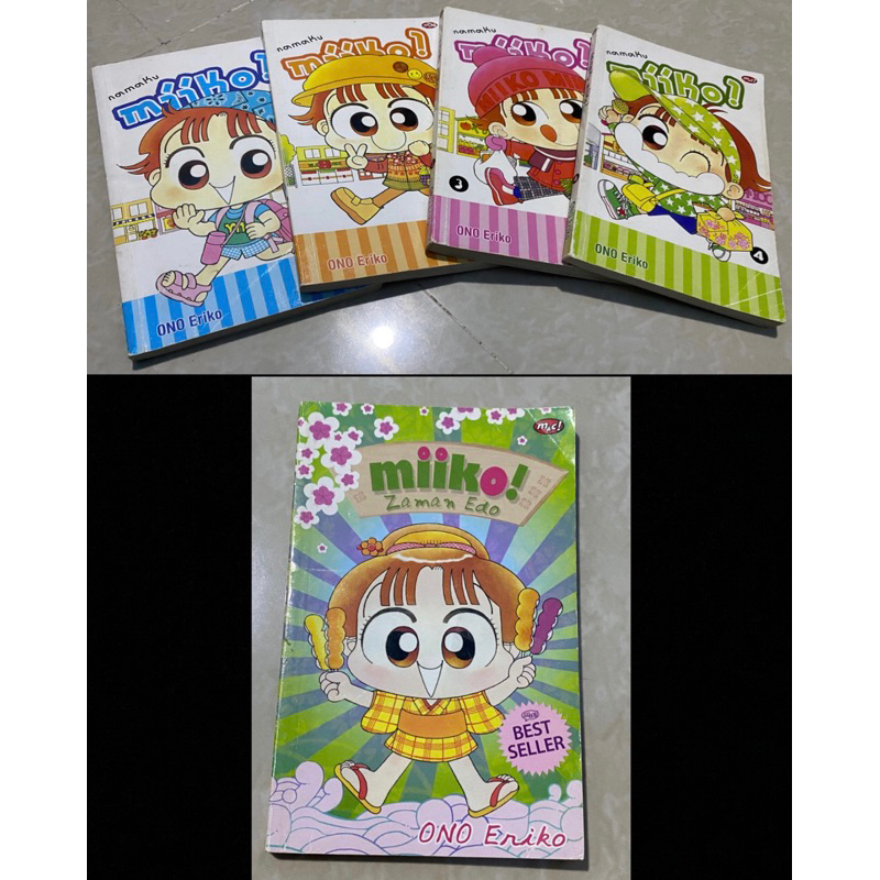 set komik namaku miiko 1-4 zaman edo